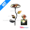 Glass Garden Light Mushroom LED Outdoor Solar Light